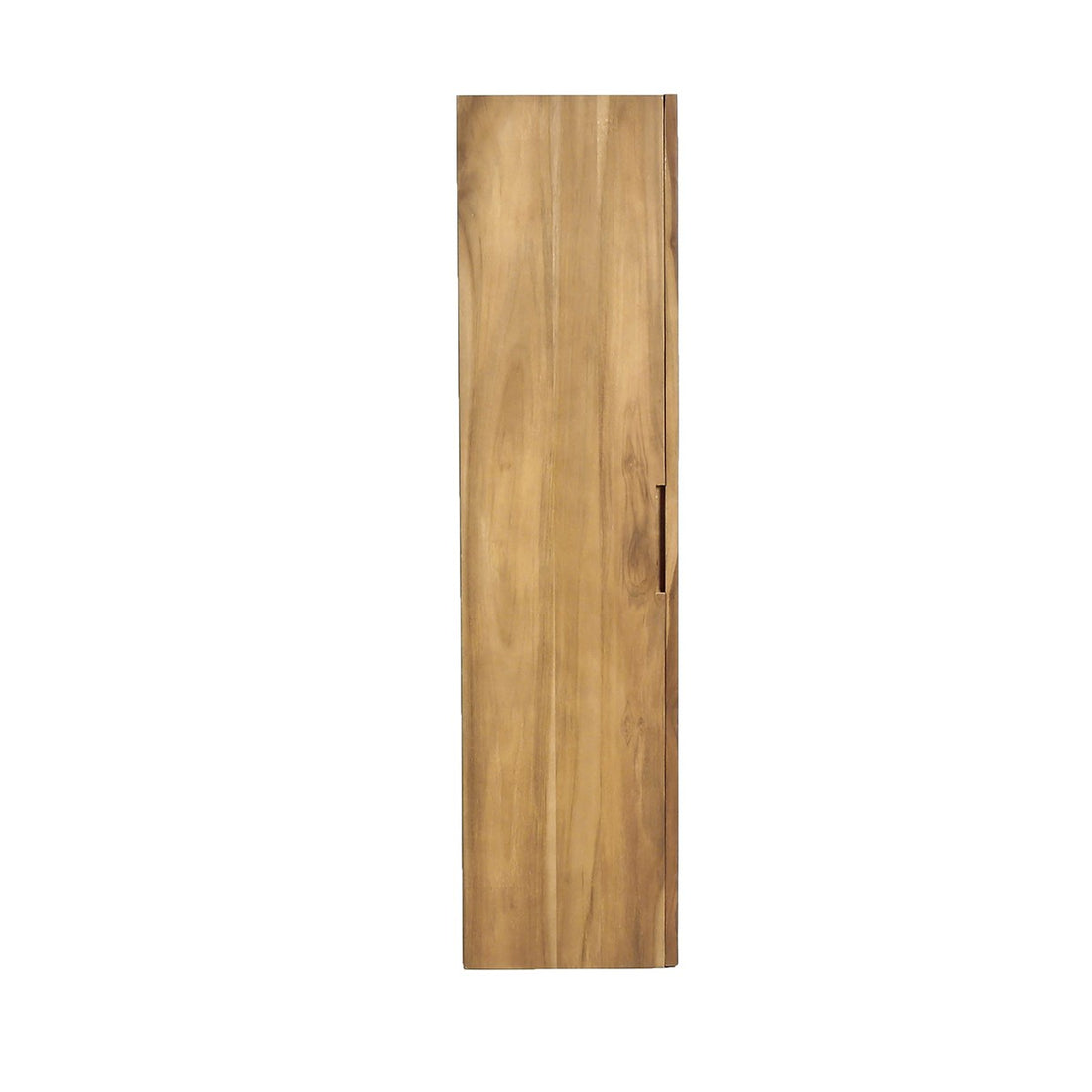 Columna de baño de teca maciza suspendida 120 cm