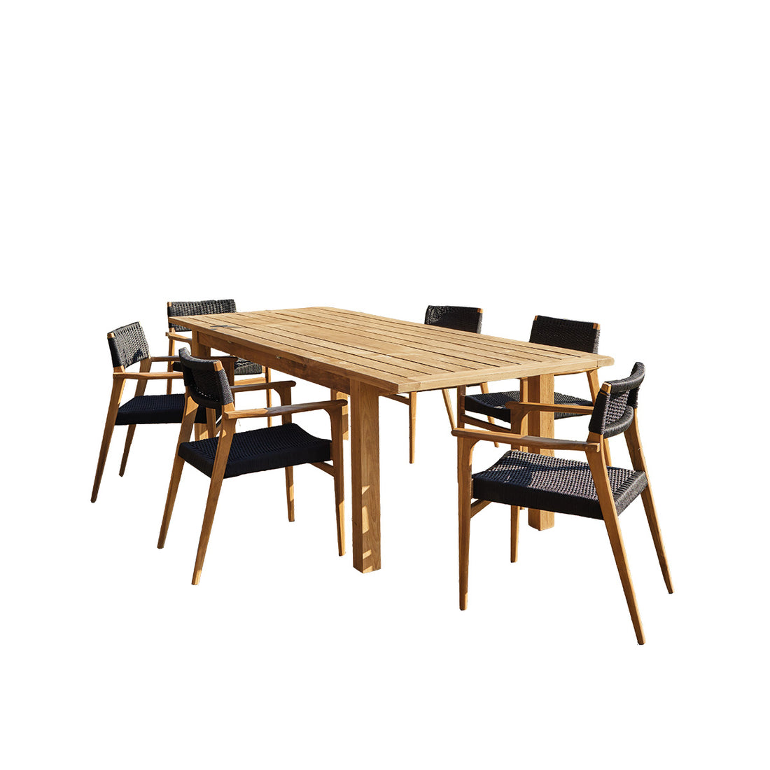 ESTHER - Salón de exterior de teca para 6 pers.