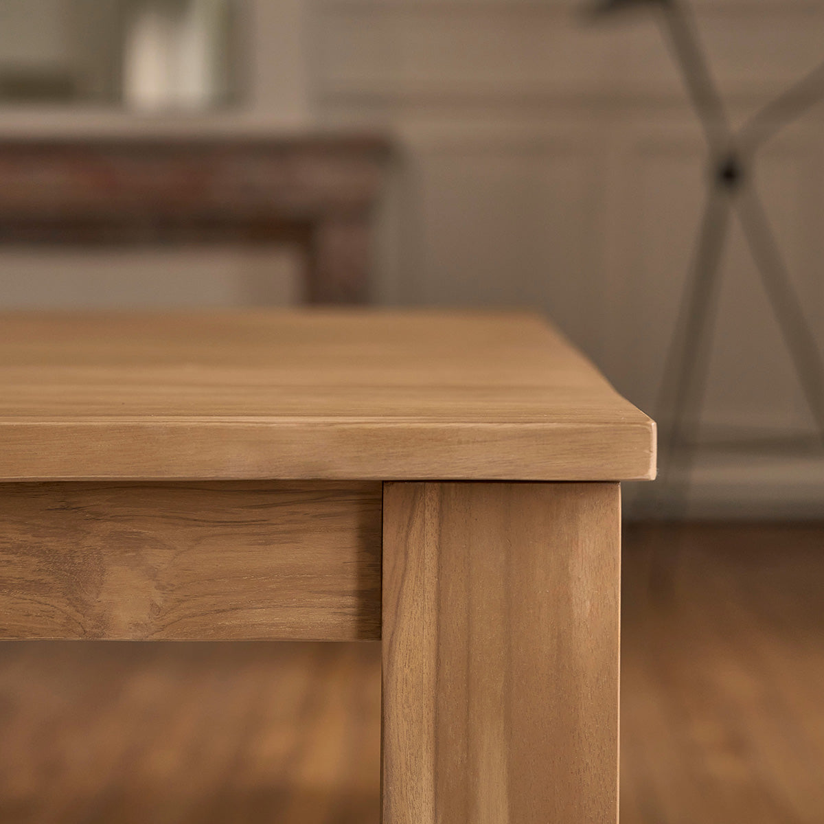 BOSTON - Mesa de teca maciza 8 pers.