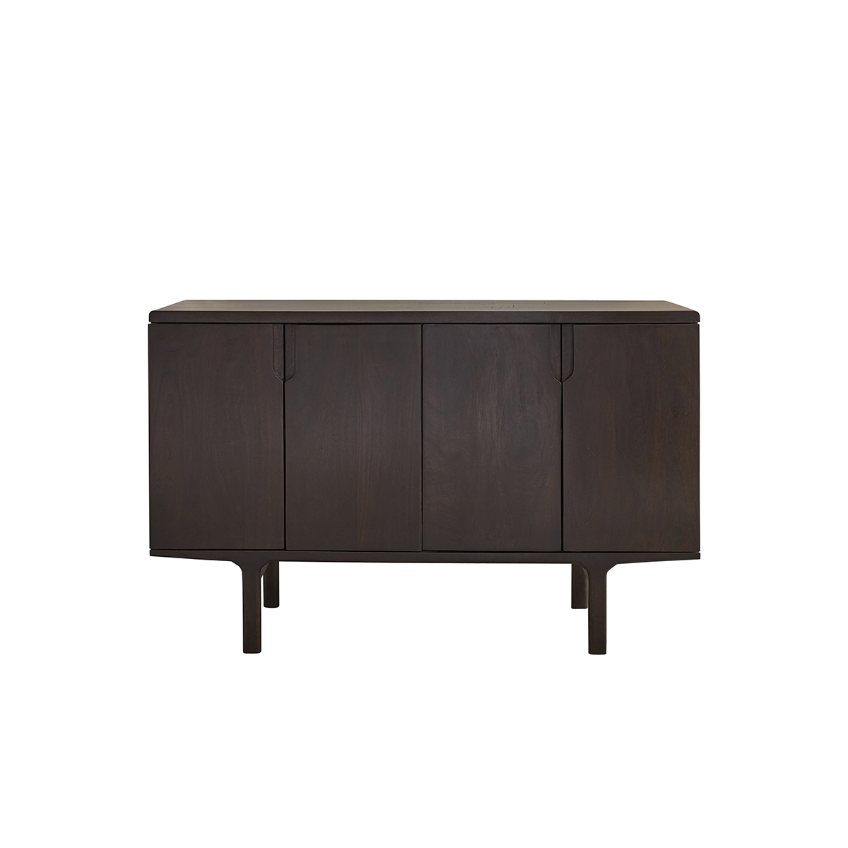 LAZARE - Aparador de madera maciza de mango de 120 cm