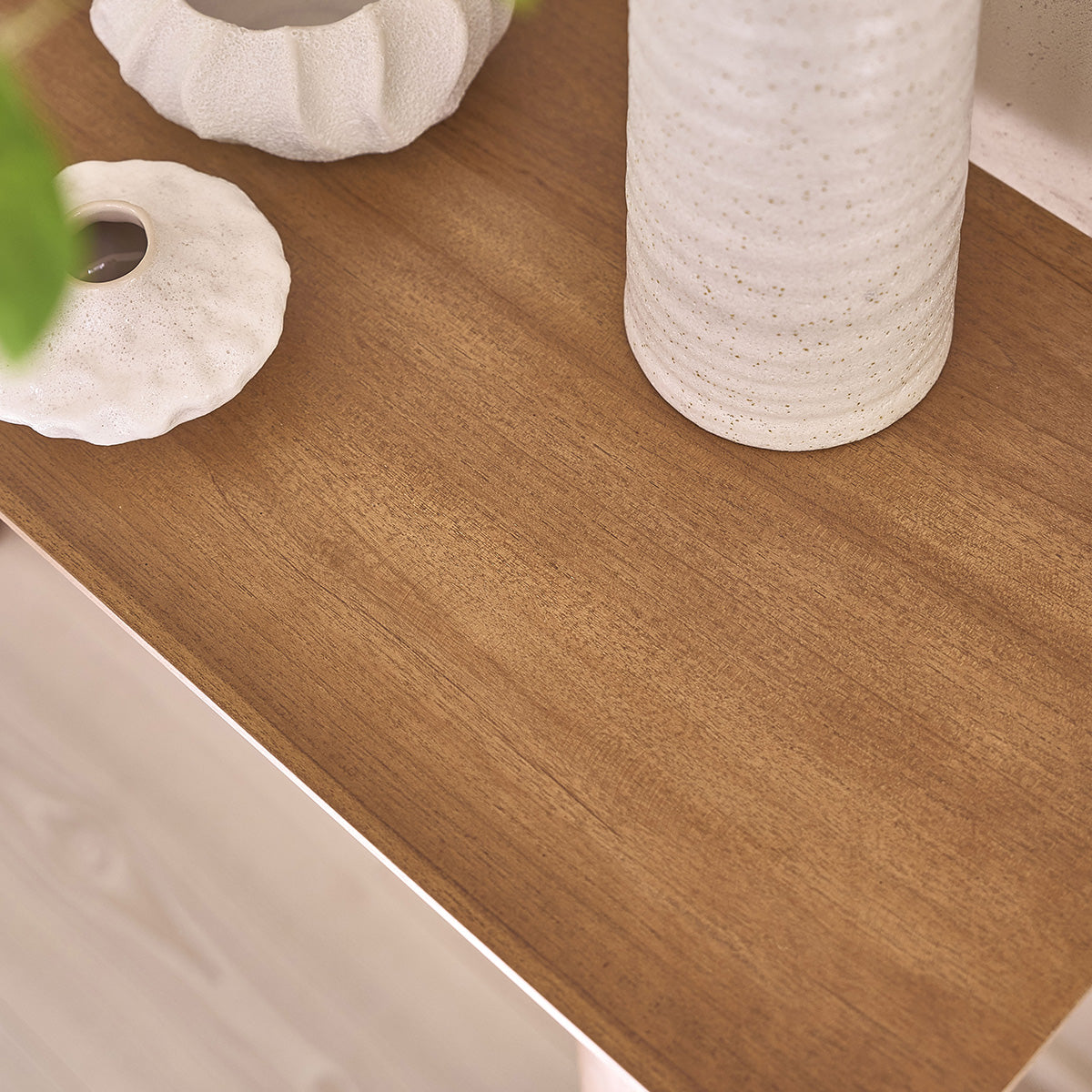 CALMA - Consola de teca maciza de 120 cm