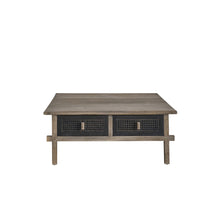 Mesa de centro de madera maciza reciclada 100 cm