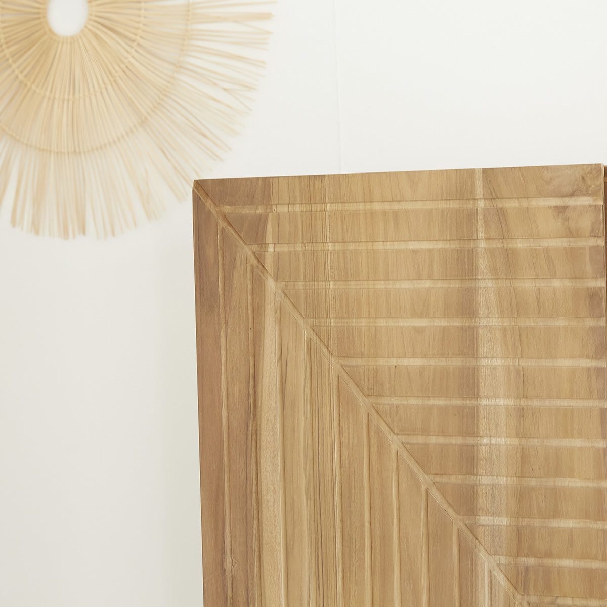 PORTLAND - Armario de teca maciza 100 cm