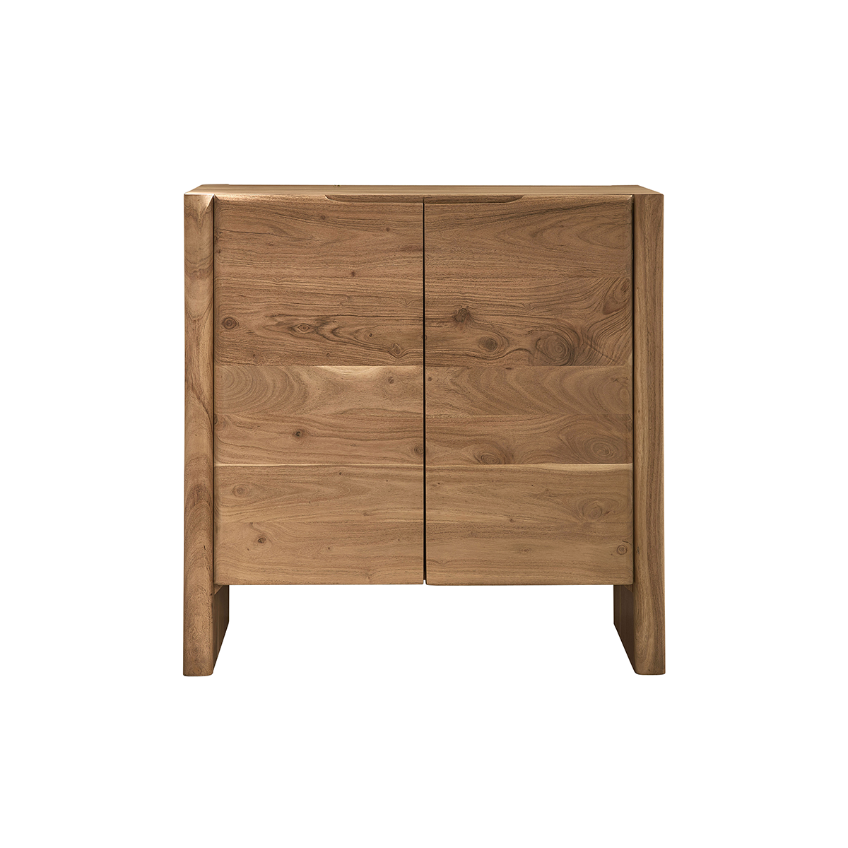 CALI - Aparador de acacia maciza de 80 cm