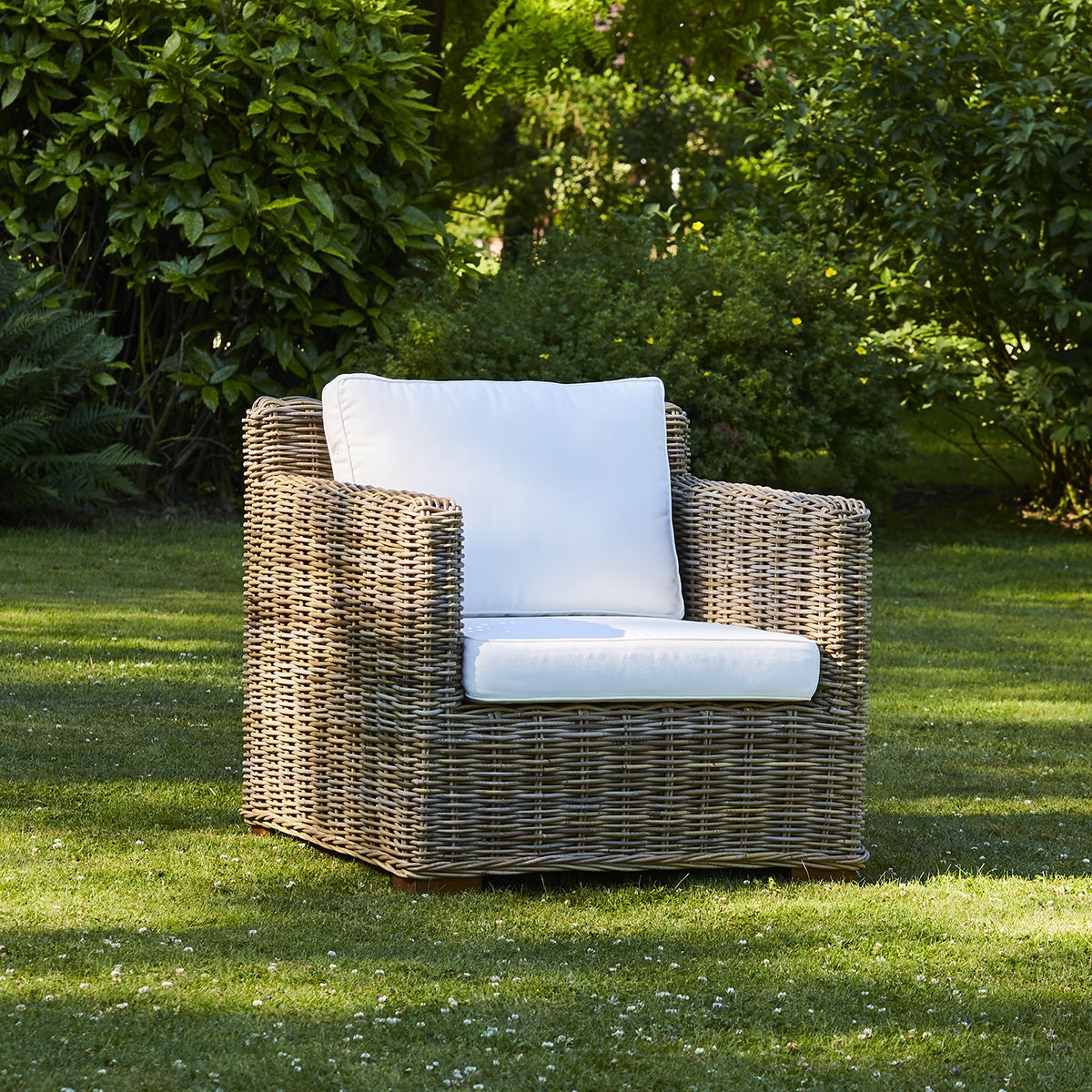 MUSA - Sillón de jardín de kubu natural