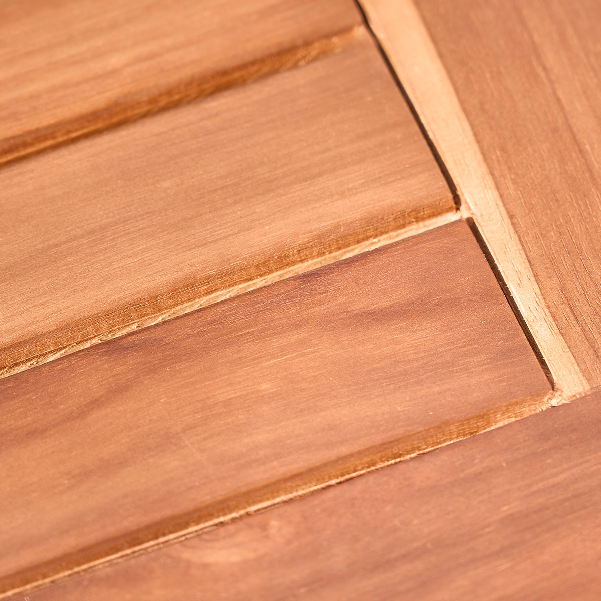 BALI - Mesa de exterior extensible de teca maciza aceitada para 6/8 pers.