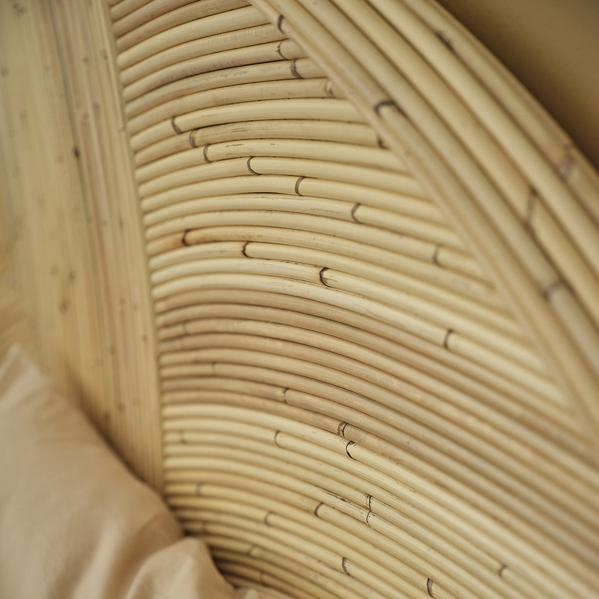 ALMA - Cabecero de caña de ratán 160 cm