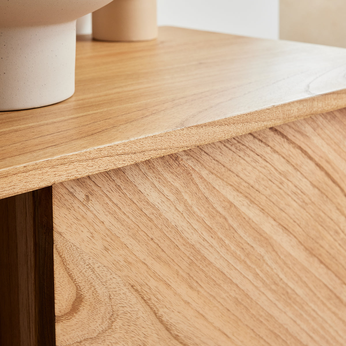 PACÔME - Aparador de mindi macizo de 160 cm