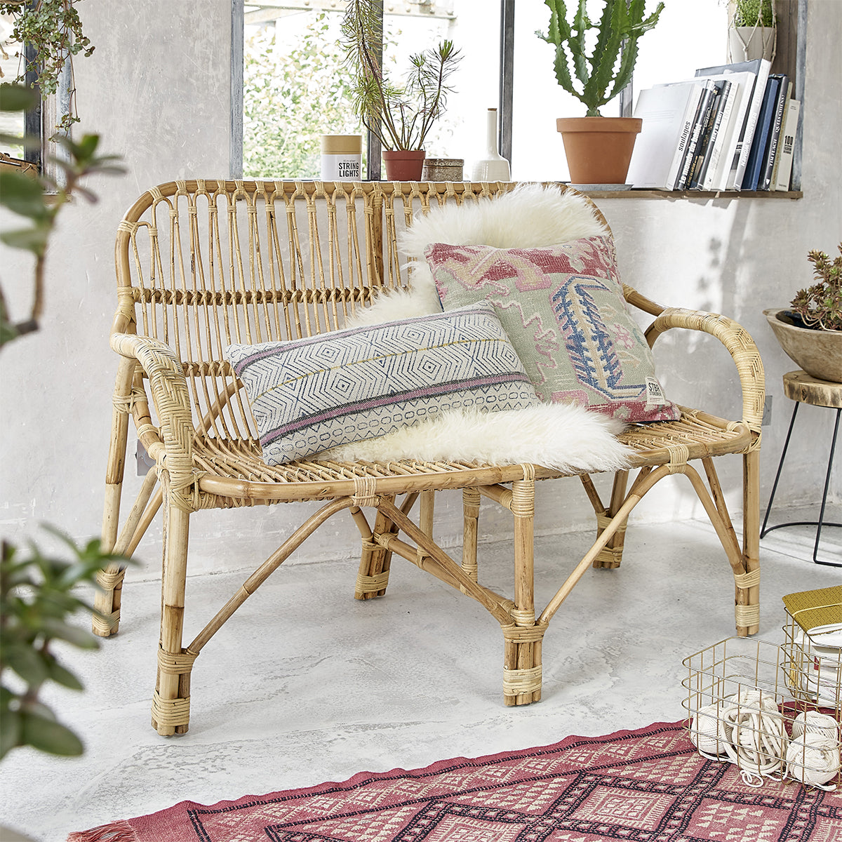 PAOLA - Banco de ratán