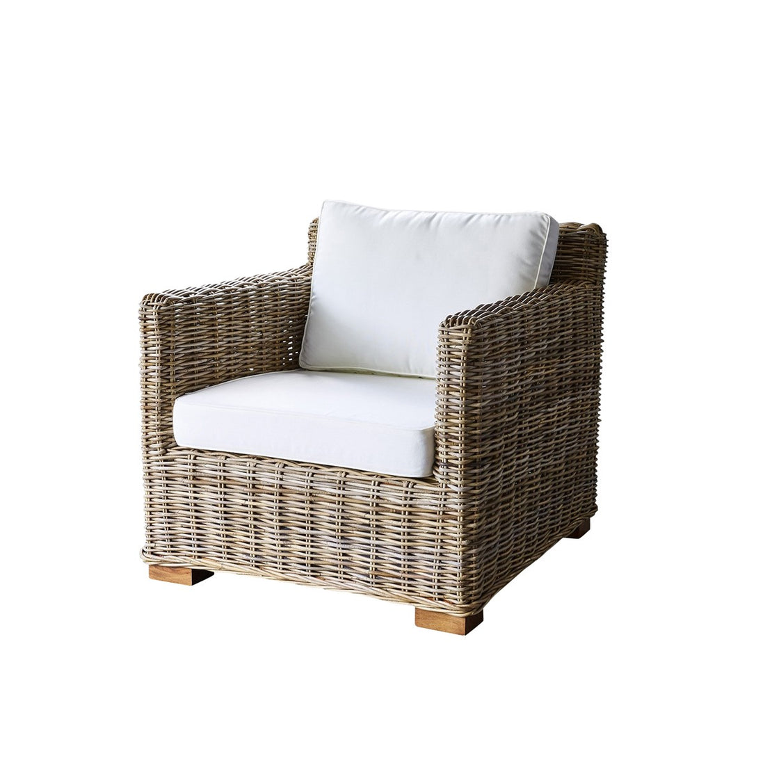 MUSA - Sillón de jardín de kubu natural