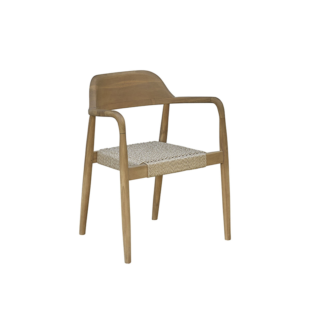 ALIZÉ - Sillón de jardín de teca maciza y cuerda