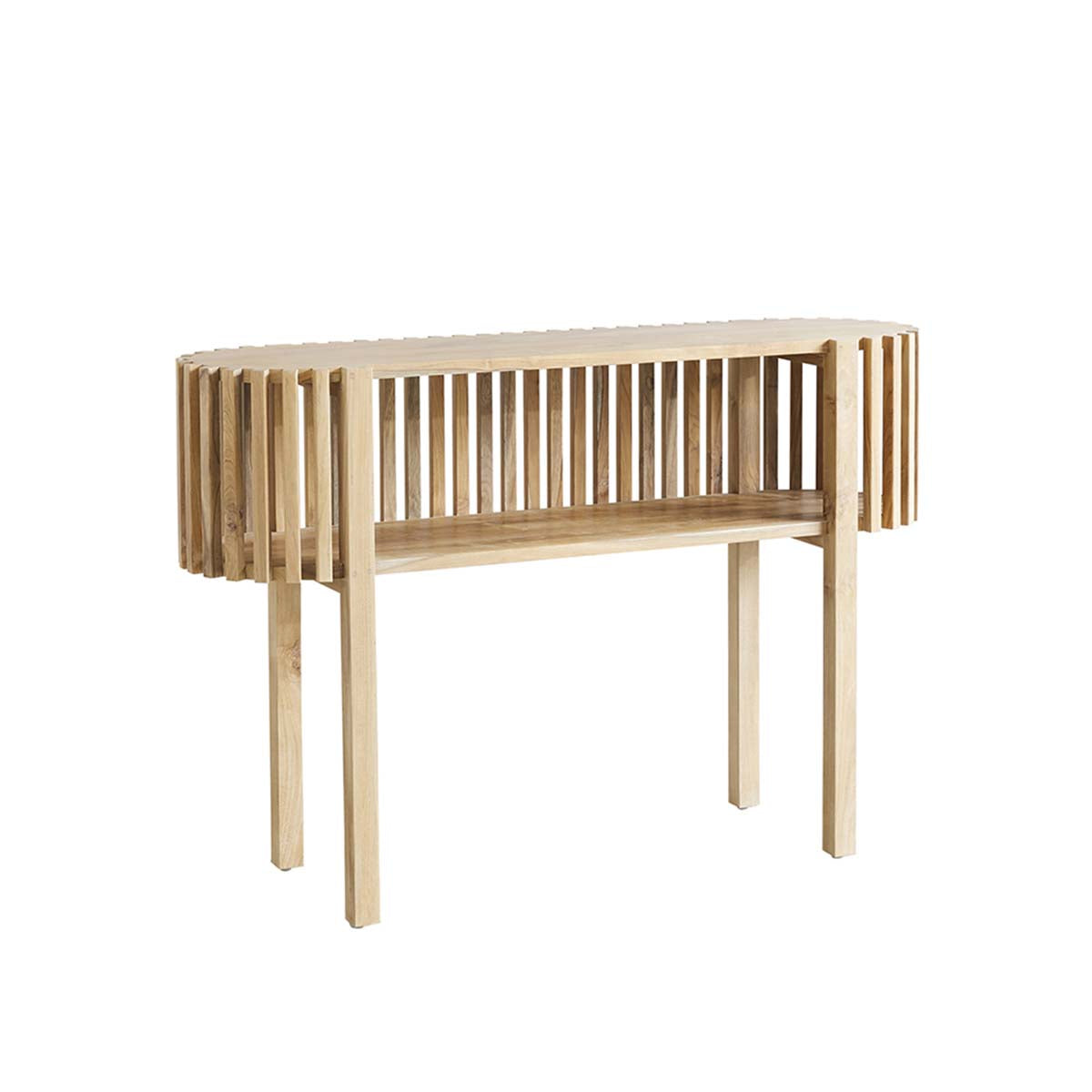 VICTORIA - Consola de teca maciza 120 cm