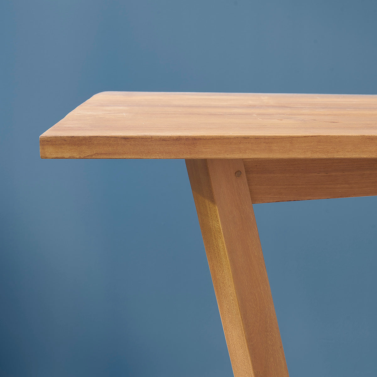 TRISTAN - Mesa de teca maciza para 6 pers.