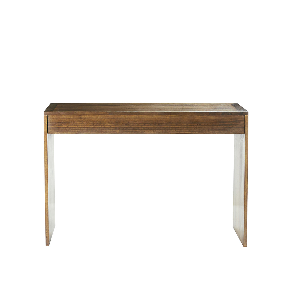 MILO - Consola de mindi macizo acabado nogal 120 cm