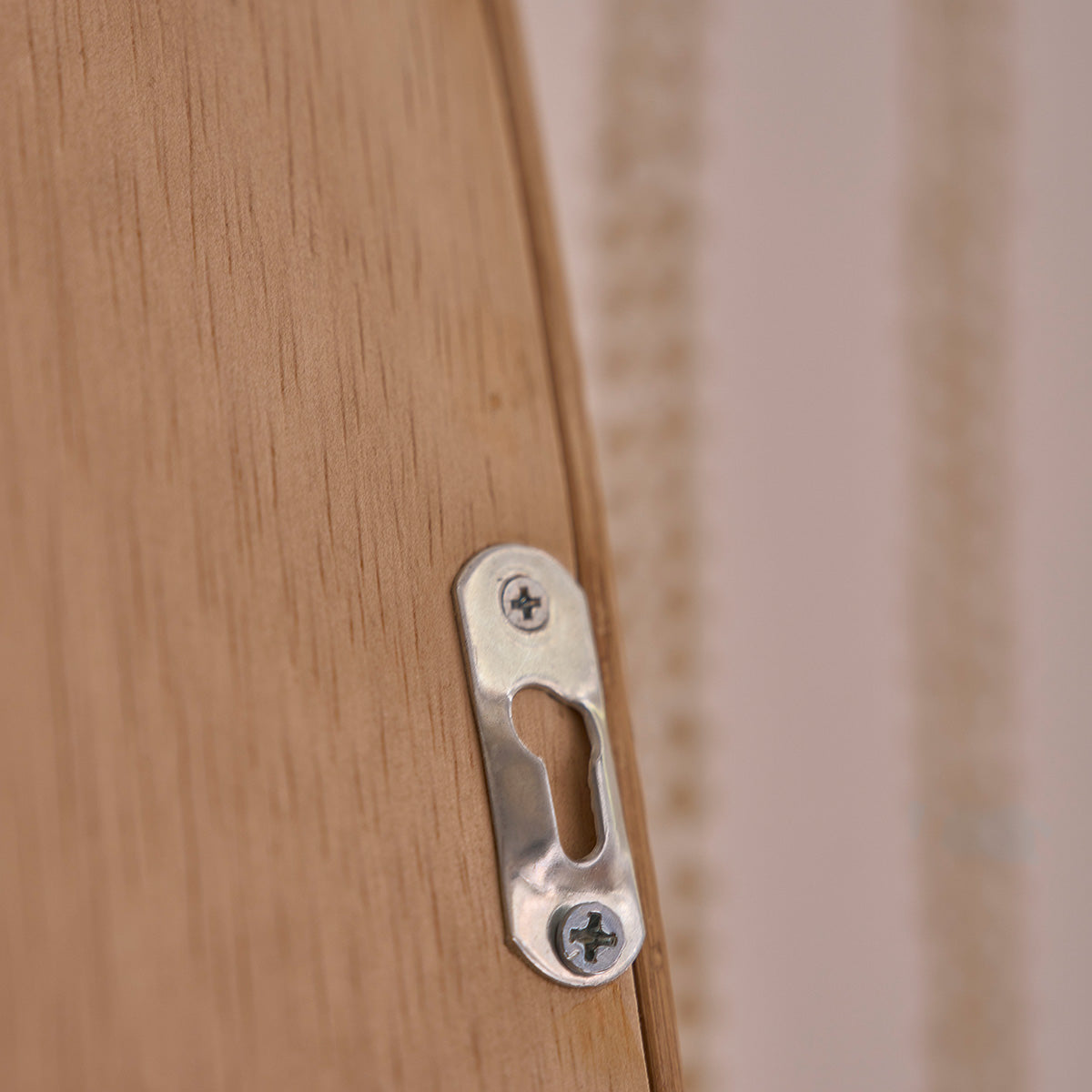 LEON - Espejo de ratán de 120x60 cm