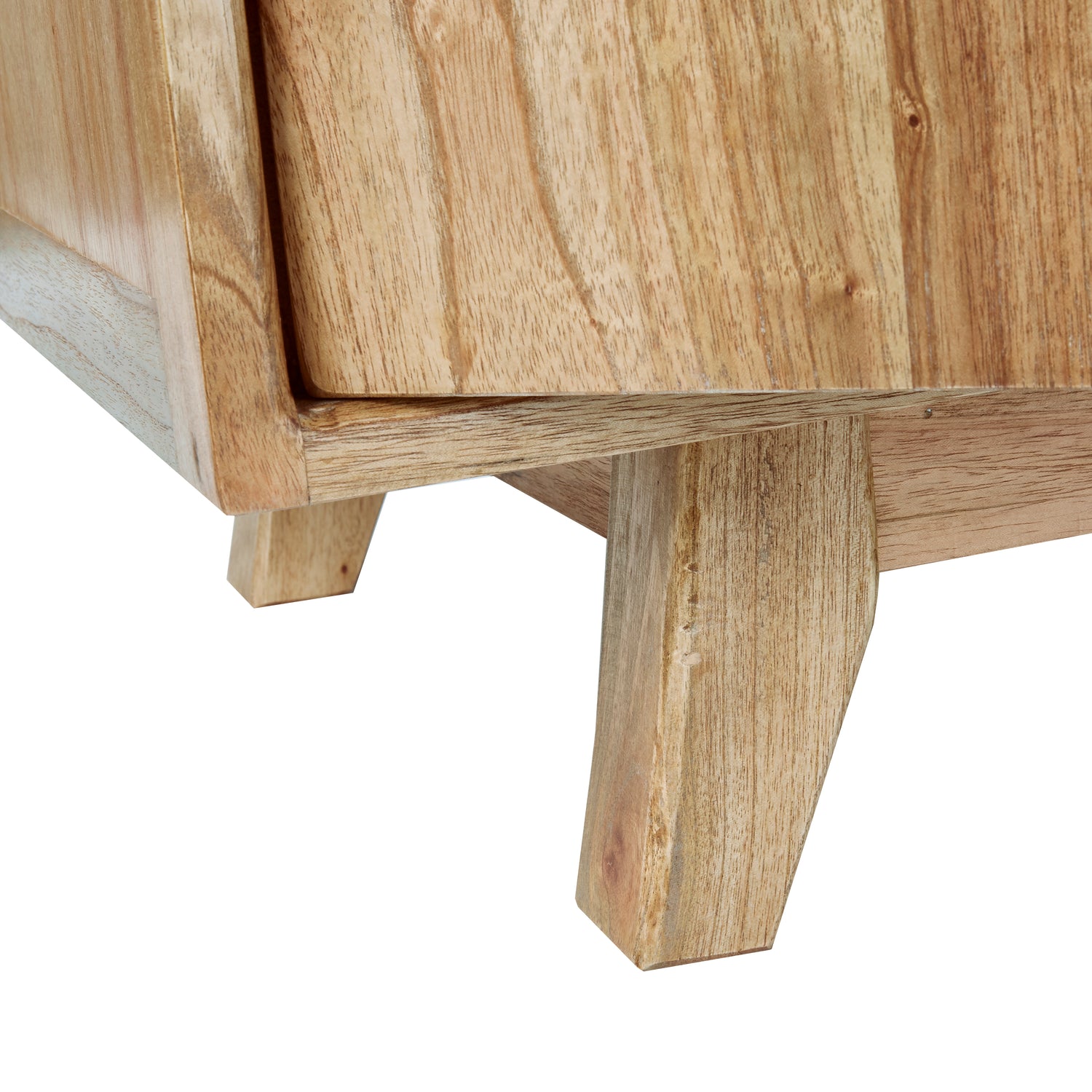 FIFTIES - Cómoda de madera de mindi 160 cm