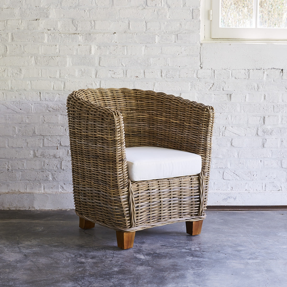 MUSA - Sillón de kubu natural