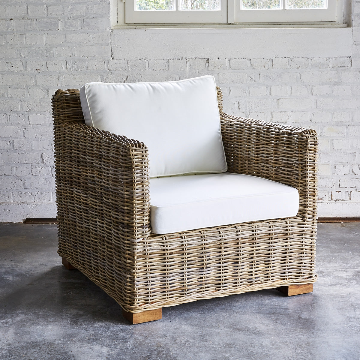 MUSA - Sillón de jardín de kubu natural