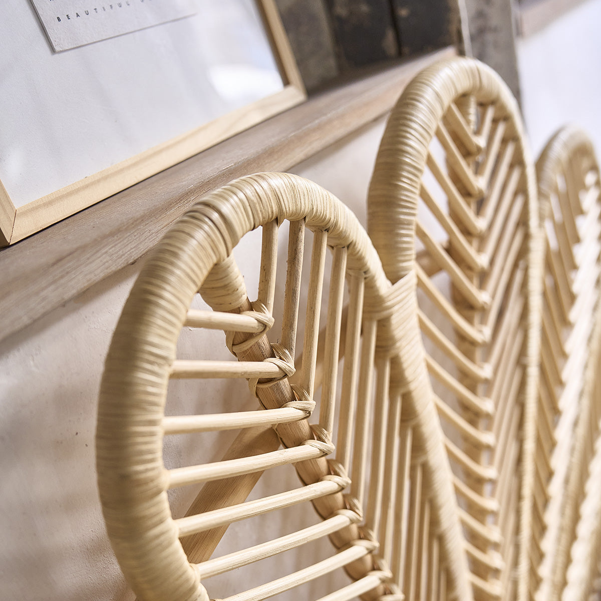 COLETTE - Cabecero de ratán 140 cm